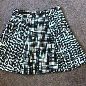 Ava & Viv Checked Skater/Circle Skirt